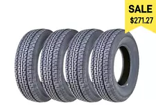 4 ST 205/75R15 Trailer Tires FREE COUNTRY 205 75 15 10PR Radial LRE Heavy Duty