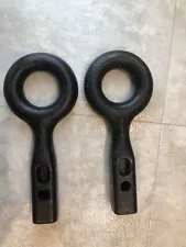 VOLVO VNL 760 860 TOW HOOK LOOP EYE PAIR OEM 20434198