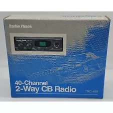 Radio Shack 40-Channel 2-Way CB Radio TRC-499 New Never Used