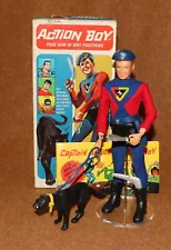 Captain Action Ideal 1967 Boxed ACTION BOY All Original