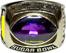 1985 LSU TIGERS SUGAR BOWL CHAMPIONS CHAMPIONSHIP RING PLAYER BALFOUR