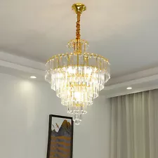 Antique Style Crystal Chandelier Vintage Hanging Chandelier Pendant Light