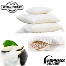 Bed Pillow Natural Pillow Kapok Natural Fiber Alternative Pillow Stuffing Cool