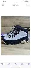 Nike Air Jordan 9 OG Space Jam 302370–112 OG IX White Black Playoff Sz 9