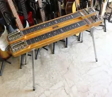 FENDER DUAL EIGHT LAP STEEL GUITAR 8 STRINGS DOUBLE NECK VINTAGE