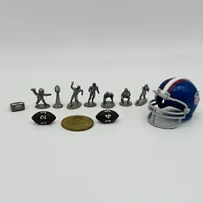 NFL Monopoly Pewter Pieces (LOT OF 12) Metal Movers Tokens Football Coin Helmet