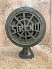 SIRENO Electric Signal Siren Federal Sign Horn Fire Truck Staten Island EARLY