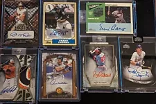 Baseball, Football, Basketball Autograph Game-Used Card Lot