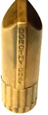 ð 1930s DOROTHY GRAY ART SIGNED BRASS LIPSTICK TUBE Vintage ⭐️ ð REDUCED SALE