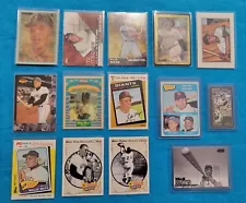 Willie Mays 14 Card Lot - Baseball Hall of Fame Collection