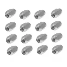 Lug Nut Set of 16 for Golf Carts - EZGO Club Car (Standard 1/2-20) Chrome