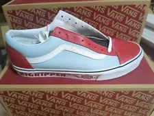 Vans x SE Bikes Style 36 Big Ripper Red Reflective Shoes NWT size 11.5