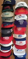 Vintage Lot 50 Deadstock Mesh Trucker Hats Snapback Hats Baseball Caps Wholesale