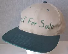 Rare Michael Combs "Not For Sale" Trucker Hat (Gospel/Devotional Artist)