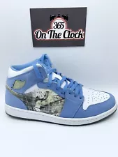 Air Jordan 1 Retro Alpha White University Blue 2007 Size 11.5 316269142