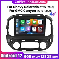 128G Carplay For Chevrolet Colorado GMC Canyon Android Car Radio Stereo GPS NAVI (For: 2015 GMC Canyon)