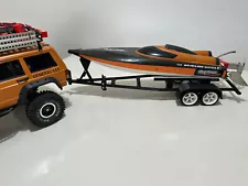 SALE RC BOAT TRAILER 1/10 3D PRINTED COLOR Black 1/10th Scale