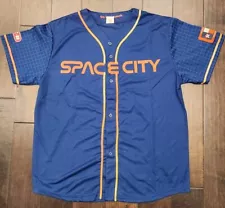 Houston Astros Lance McCullers Space City Connect 2022 SGA Replica Jersey XL