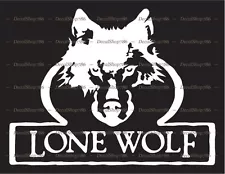 LONE WOLF TreeStands - Hunting/Outdoors - Vinyl Die-Cut Peel N' Stick Decals