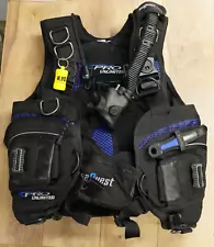 Sea Quest Unlimited Pro Scuba Dive Jacket Vest Integrated BC BCD - Medium Used