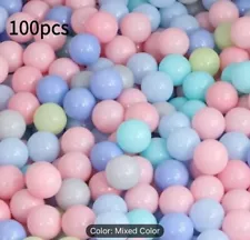 Ball Pit Balls for Baby and Phthalate Free BPA Free Crush Proof Plastic Mul