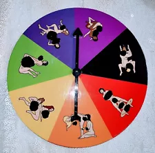 Naughty lesbian sex position themed spinner for game board / gay couples GRAPHIC