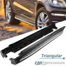 Fits 13-18 Mercedes Benz GLS X166 GL450 Running Boards Side Step Nerf Bars Pair