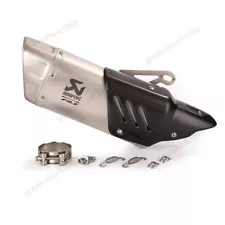 55mm Muffler Tip for Yamaha YZF R1 R1M 2015-2023 Exhaust Pipe Black Carbon Guard (For: Yamaha)