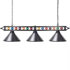 Pool Table Light,59” Billiard Pool Table Lights for 7' 8' 9' Table,Billiard L...