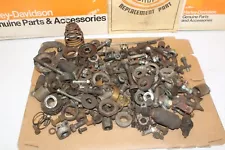 Harley Knucklehead Flathead Panhead Nuts Bolts Parts Lot Potluck