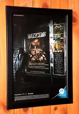 2004 Def Jam Fight for NY PS2 Gamecube Xbox Promo Small Poster / Ad Page Framed