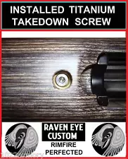 Ruger 1022 Titanium stock screw KIT w/extras customized