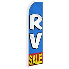 RV Sale Swooper Flutter Advertising Feather Flag Sale Flag Campers Rvs for Sale