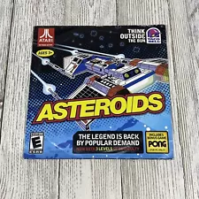 Atari Asteroids Taco Bell Promotion Game For PC SEALED