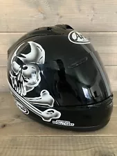 Arai RX-7 Corsair Full Face Motorcycle Helmet - Large - Josh Hayes Jolly Roger