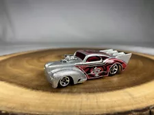 HOT WHEELS - 41 WILLYS - 2001 2/4 Skin Deep, col #094 - red silver - loose