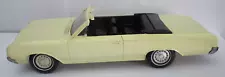 1964 OLDSMOBILE CUTLASS CONVERTIBLE YELLOW BLACK INTERIOR DEALER PROMO CAR