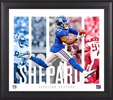 Sterling Shepard New York Giants Framed 15x17 Player Panel Collage