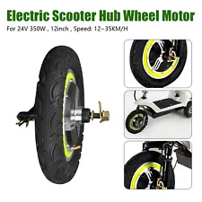 Brushless Hub Wheel Motor with Tyre Tire for E-Scooter 12 inch Electric Scooter