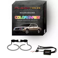 Dream Color Chasing Dynamic LED Halo kit for 2000-2001 Nissan Maxima Headlights