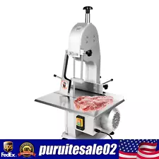 2 HP 1500W Commercial Frozen Meat Bone Saw Butcher Band Saw Cutting Machine