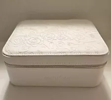 Pandora Jewelry Box White Faux Leather