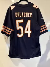 NIKE Onfield Brian Urlacher #54 Chicago Bears Navy NFL Football Jersey sz XL