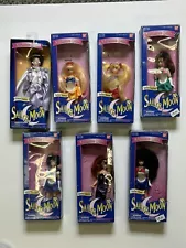 Bandai Sailor Moon 6” Doll Lot Of 7 Prince Darien, Sailor Moon And More