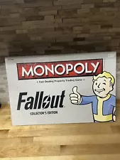 MONOPOLY ~ FALLOUT ~ COLLECTOR'S EDITION ~ 2016 ~ FACTORY SEALED!