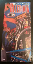 1997 NHRA Drag Rules Book National Hot Rod Association Drag Racing Official Rule