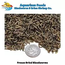 TUBIFEX WORMS FREEZE DRIED CUBES - BEST AVAILABLE! FREE SHIPPING!