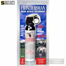 Frontiersman BEAR Pepper SPRAY 35ft Range 9.2 oz FBAD06 FAST SHIP