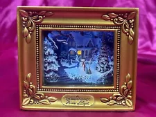 Olszewski Gallery of Light Box Thomas Kinkade Blessings of Christmas Disney SALE