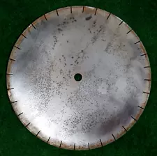 18" Diamond General Purpose Concrete Blade 1" Arbor Estate Sale Find